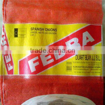mesh bag for onion package
