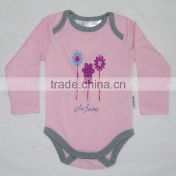 Newborn C100% Organic Cotton White Baby Clothing Summer Style Long Sleeves Clothes photo-2