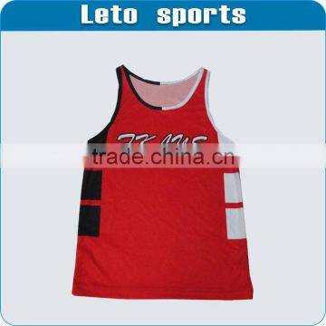 mens dry fit running singlet/tops