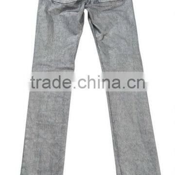 Newest Fashion Denim Jeans Design Capris Dark Color Slim Fit Latest Jeans Pants Girls photo-3