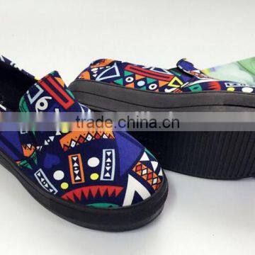 GZY Really Hotsale Ethnic Style Cheap Price Canvas Factory Guangzhou Stock Shoes photo-5