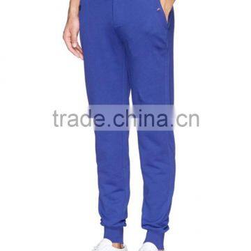 High-end Skinny Wholesale Cotton Blue Casual Mens Baggy Trousers Pants photo-2