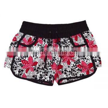 Floral Print Women Low Price Board Shorts photo-2