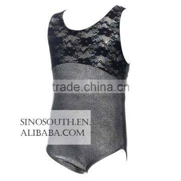 2017 Kids Girl's Sparkle Leotard Ballet Shiny Lace Leotard photo-2