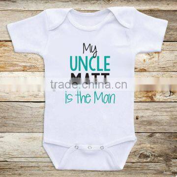 Newborn Baby 100% Cotton Clothes Baby Printed Rompers Customized T Shirt For Baby Kids photo-2
