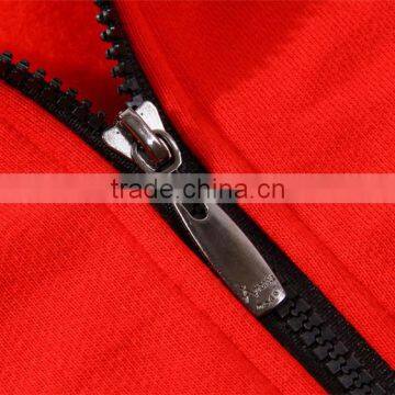 Wholesale High Quality Cotton Polyester Fleece Fashion Men Plain Zipper Gym Custom Hoodies photo-4