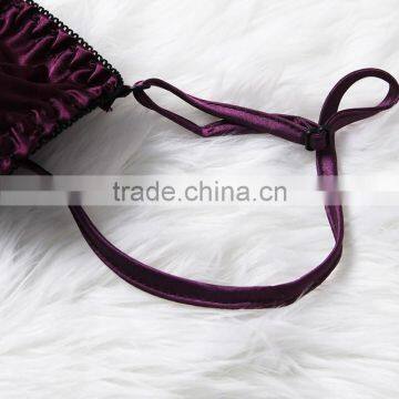 Sexy Satin Women Hot Sleepwear photo-3