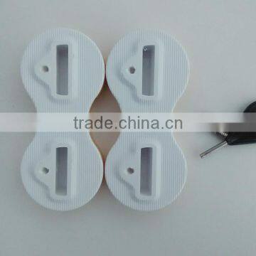 Fusion Fin Plug White Plastic 5 Degree and 9 Degree Surf Fin Box 2pc/set photo-3