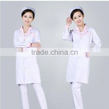 China Manufacture Hospital Uniforms Fashionable Nurse Uniform Designs photo-3