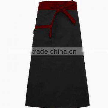 Hotel Kitchen Promotional Advertising Terylene Black Half-length Work Order Processing Custom Logo Manufacturers Wholesale Apron photo-3