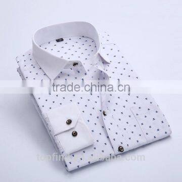 Yiwu Factory OEM High Quality Cotton Shirt Elegant for Men 2016 photo-5