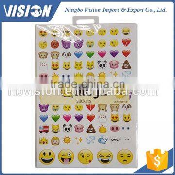 Hot Sale Emoji Kiss Cut Sticker Sheet,Custom Sticker Sheet photo-3