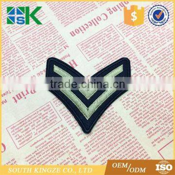 Military Patch Stripes on Clothes Embroidered Cloth Parches for Clothing Applique Stickers photo-2