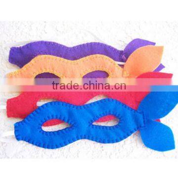 Felt Party Favor Set Of 4 Turtle Mutant Ninjas Masks /Party Supplies