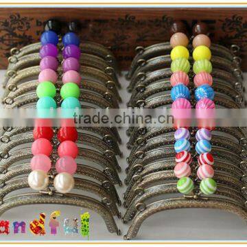 Antique Bronze Yummy Gumball Candy Head DIY Bag Frame Coin Purse Frame photo-6