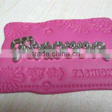 jeans metal label with fashion design