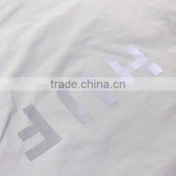 Custom Made Heat Transfer Rainbow Glitter Reflective Garment Labels photo-5