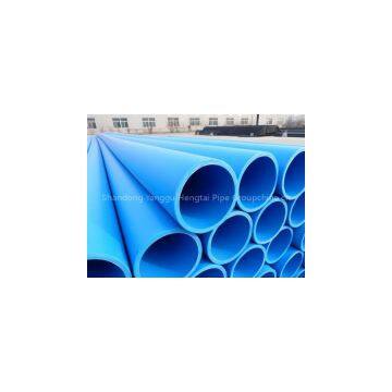 Blue Water Supply Pipe Plastic PE Pipe for Drinkable Water