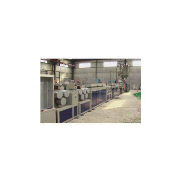 PET Strapping Band Machine , PLC Control Single Screw Extruder