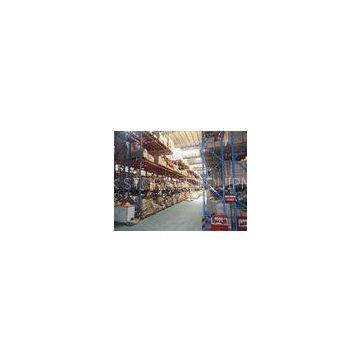 double - deep Cold rolled steel Heavy Duty Pallet Racking system for warehouse