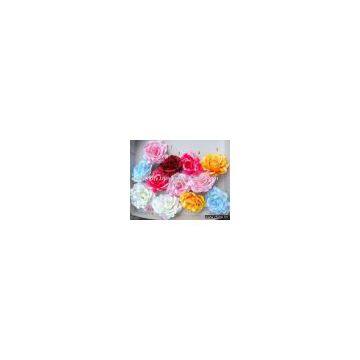 Flower head Rosen Rose 8.5 cm (3 inch)