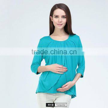 Casual wear nursing clothes for pregnant women clothes for breastfeeding mother