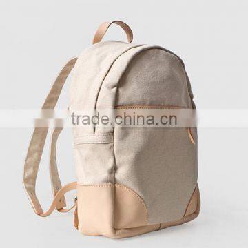 fashion design khaki back bag customer made canvas bag