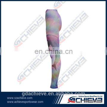 2017 custom printed leggings, nylon silk stockings tube,legging wholesale