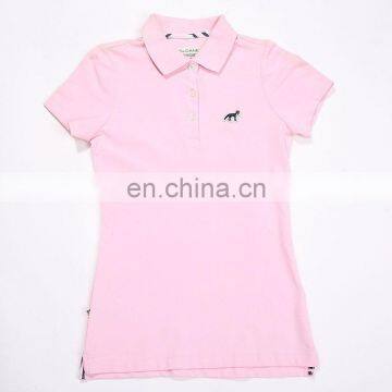 China factory classic women polo shirt with soft dry fit design