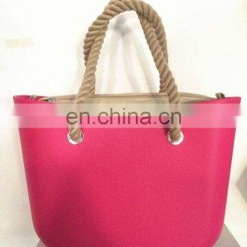 China supplier on line shop wholesale EVA t o t e bag women handbag