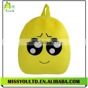 Custom Cute Kids Emoji Plush Backpack