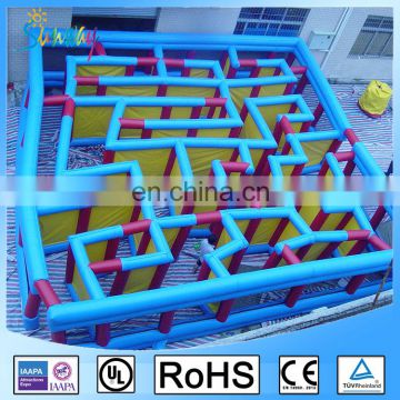 New Design Giant Inflatable Indoor Outdoor Maze Inflatable Labyrinth Game for Sale