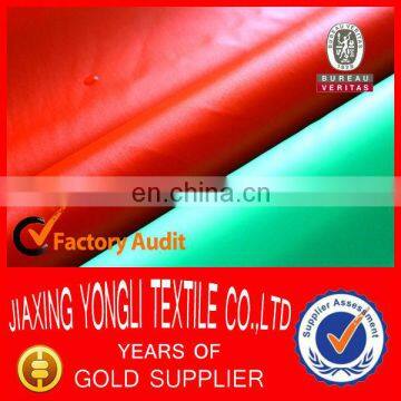 polyester taffeta with PU coating and WR