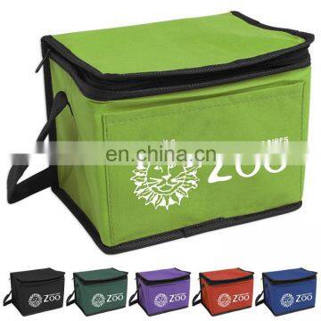 Portable aluminium foil insulation non woven cooler Bag