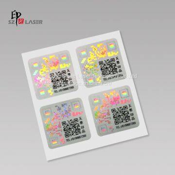 Custom Original Anti-counterfeiting Holograms for Security Sticker