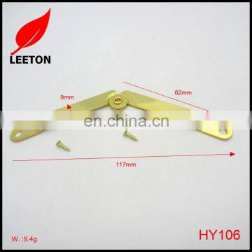 Metal Shiny Gold Box Hinge for Wooden Box