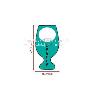Supply Greek tourist souvenirs key to Greek key buckle custom Bottle opener