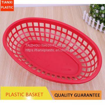 TXAB-6 PLASTIC SNACK BASKET FRUIT BASKET OVAL BASKET CHEAP PRICE