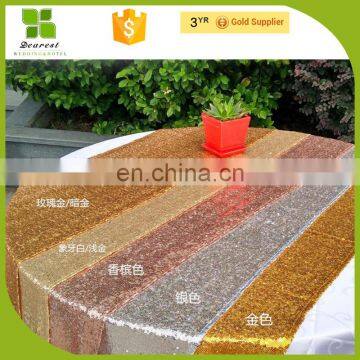 Sequins Dinner Table Runner for Wedding Banquet Decoration