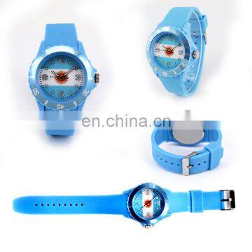 Wholesale factory silicon watch wrist watch word cup sport watch