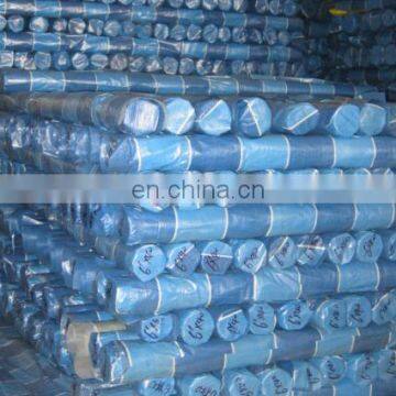 Blue Stripe Tarp Polypropylene Fabric Roll