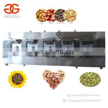 Best Price Commercial Peanut Chestnut Almond Cashew Nut Cocoa Bean Roaster Sunflower Seeds Roasting Machine photo-2