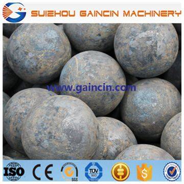 hot rolled grinding ball media, forged steel mill media balls, grinding media milling balls for mining mill