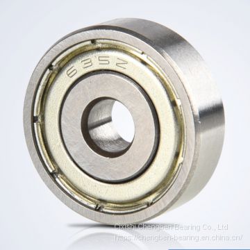 634 635 636 637 638 639 ZZ/2RS Miniature Deep Groove Ball Bearings with Good Quality