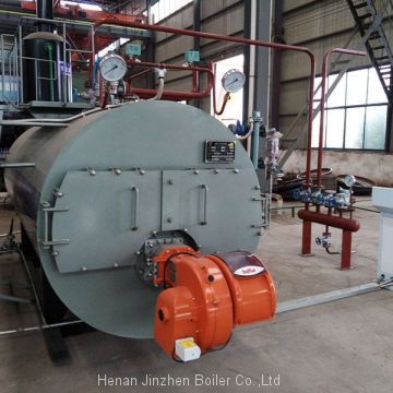 Horizontal 2 ton Oil Gas Fire Tube Steam Boiler for Garment and Laundry