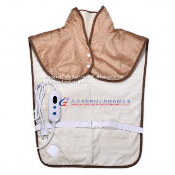 Cosy fleece large electric back and shoulder heat pad 60x90cm