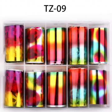 Nail Foil Design Logo Transfer Foil Nail Art