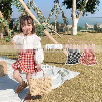 C1082 Spring New Arrival Kid Baby Girl Mini Korean Style Casual Skirt