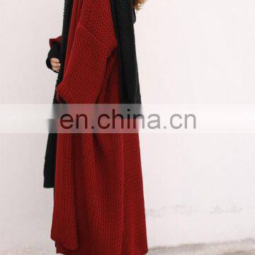 Hot Selling Knitted Long Cardigan Sweater for Women photo-5