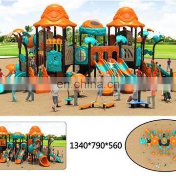 BH035 Baihe plastic long large slides for children